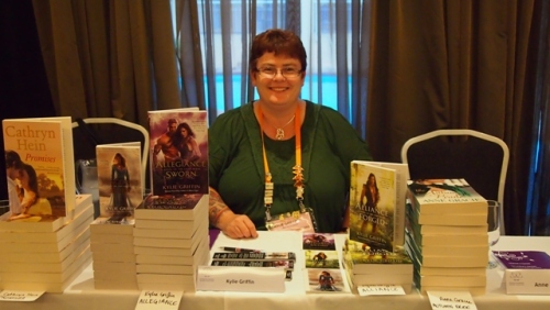 Paranormal and fantasy romance author Kylie Griffin. 